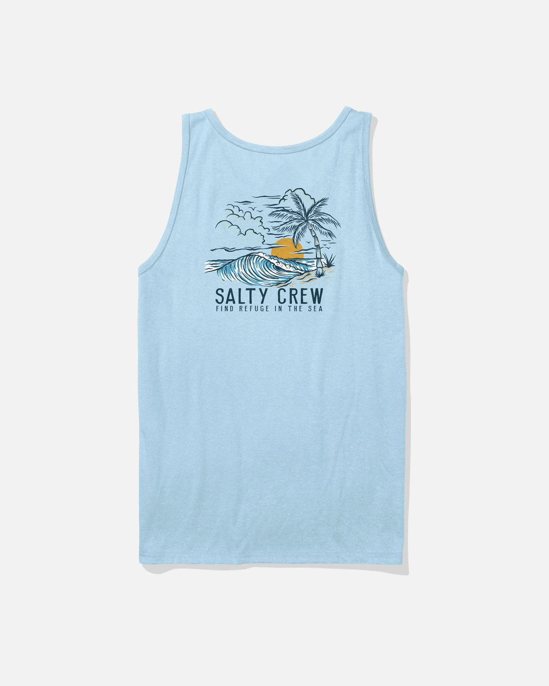 Salty Crew Men's Day Off Tank - Clear Sky