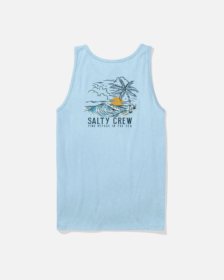 Salty Crew Men's Day Off Tank - Clear Sky