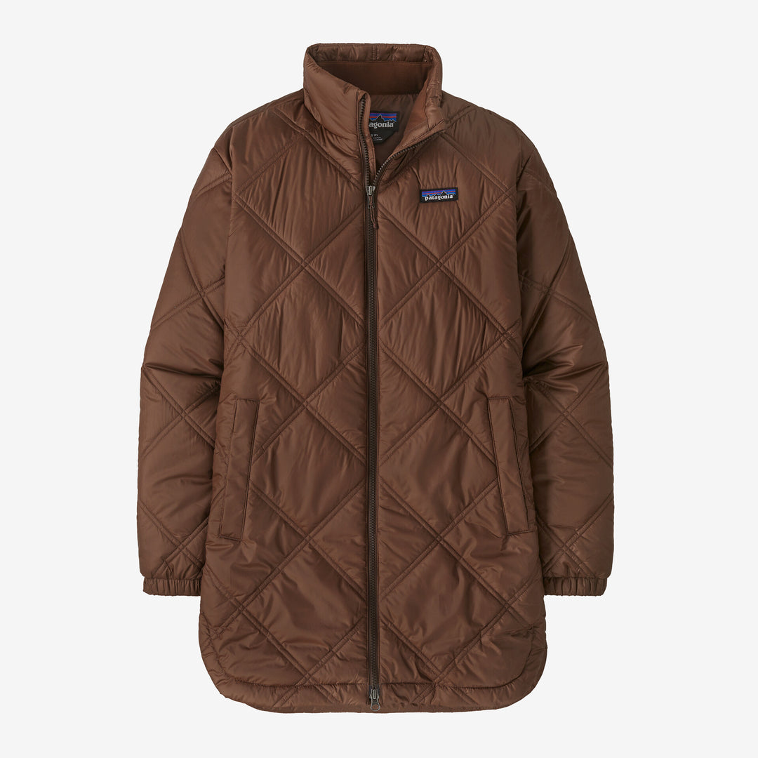 Patagonia Women's Pine Bank Insulated Parka - MOLASSES BROWN - Sun Diego Boardshop