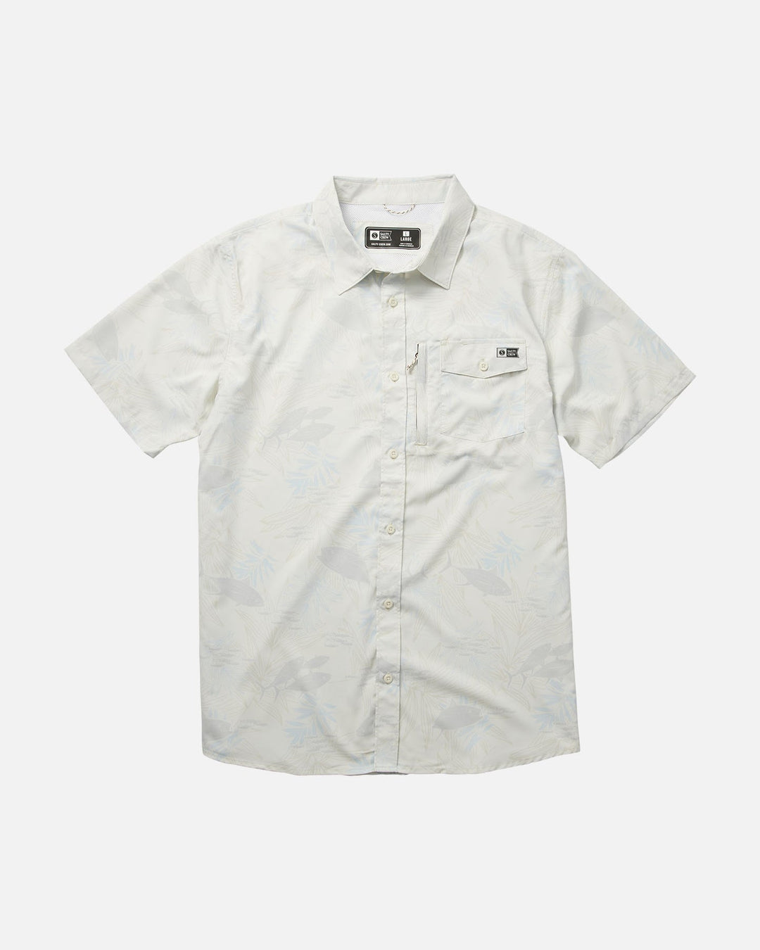 Salty Crew Feeding Frenzy S/S Tech Woven - WAX - Sun Diego Boardshop