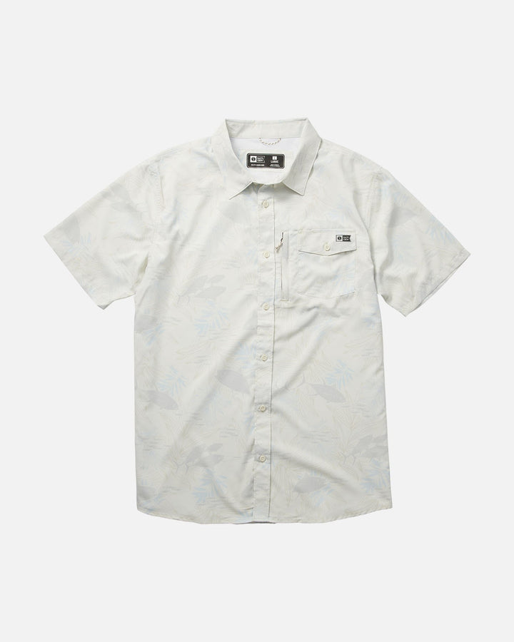 Salty Crew Feeding Frenzy S/S Tech Woven - WAX - Sun Diego Boardshop