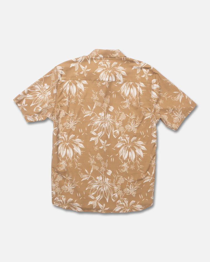 Salty Crew Drifter Uv Button Up - Bronze Brown