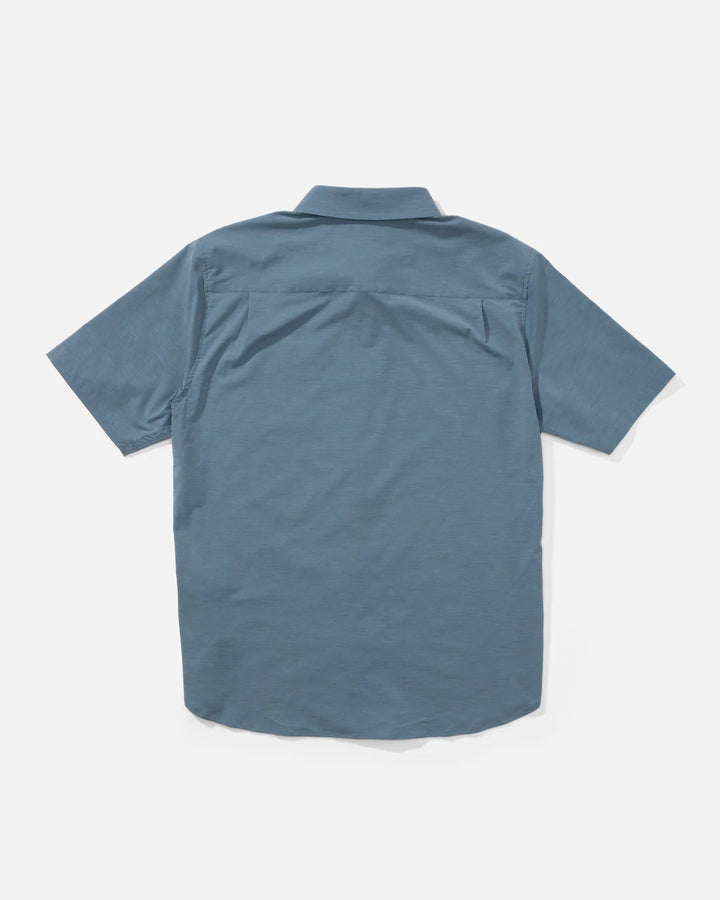 Salty Crew Drifter Uv Button Up - Channel Blue - Sun Diego Boardshop
