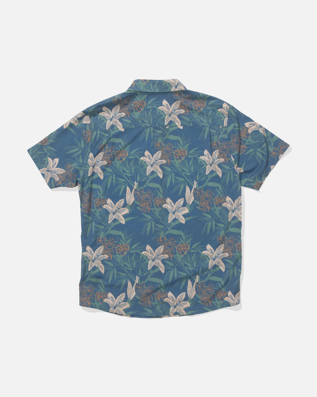 Salty Crew Men's Drifter UV Button Up - Cast Blue