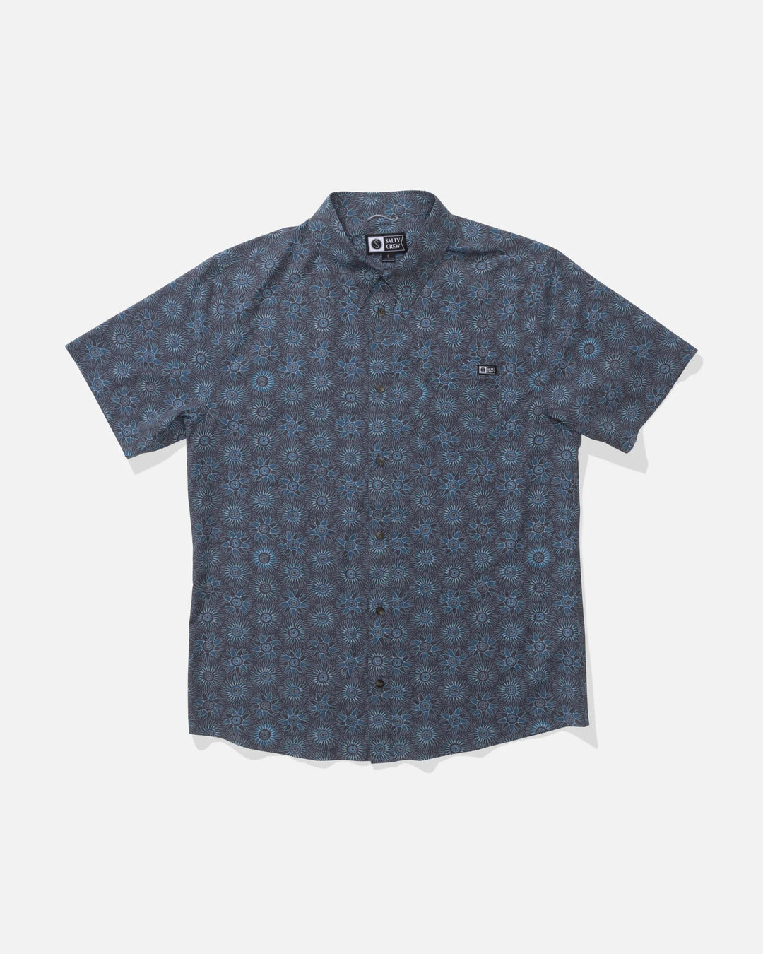 Salty Crew Men's Drifter UV Button Up - Monument