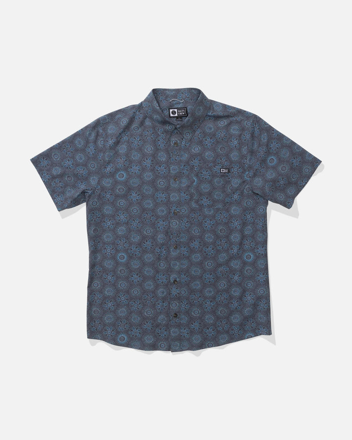 Salty Crew Men's Drifter UV Button Up - Monument