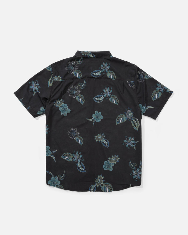 Salty Crew Breezer Perforated Button Up - Phantom - Sun Diego Boardshop
