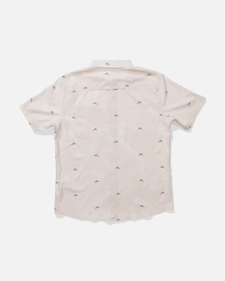 Salty Crew Men's Flagship UV Button Up - Natural