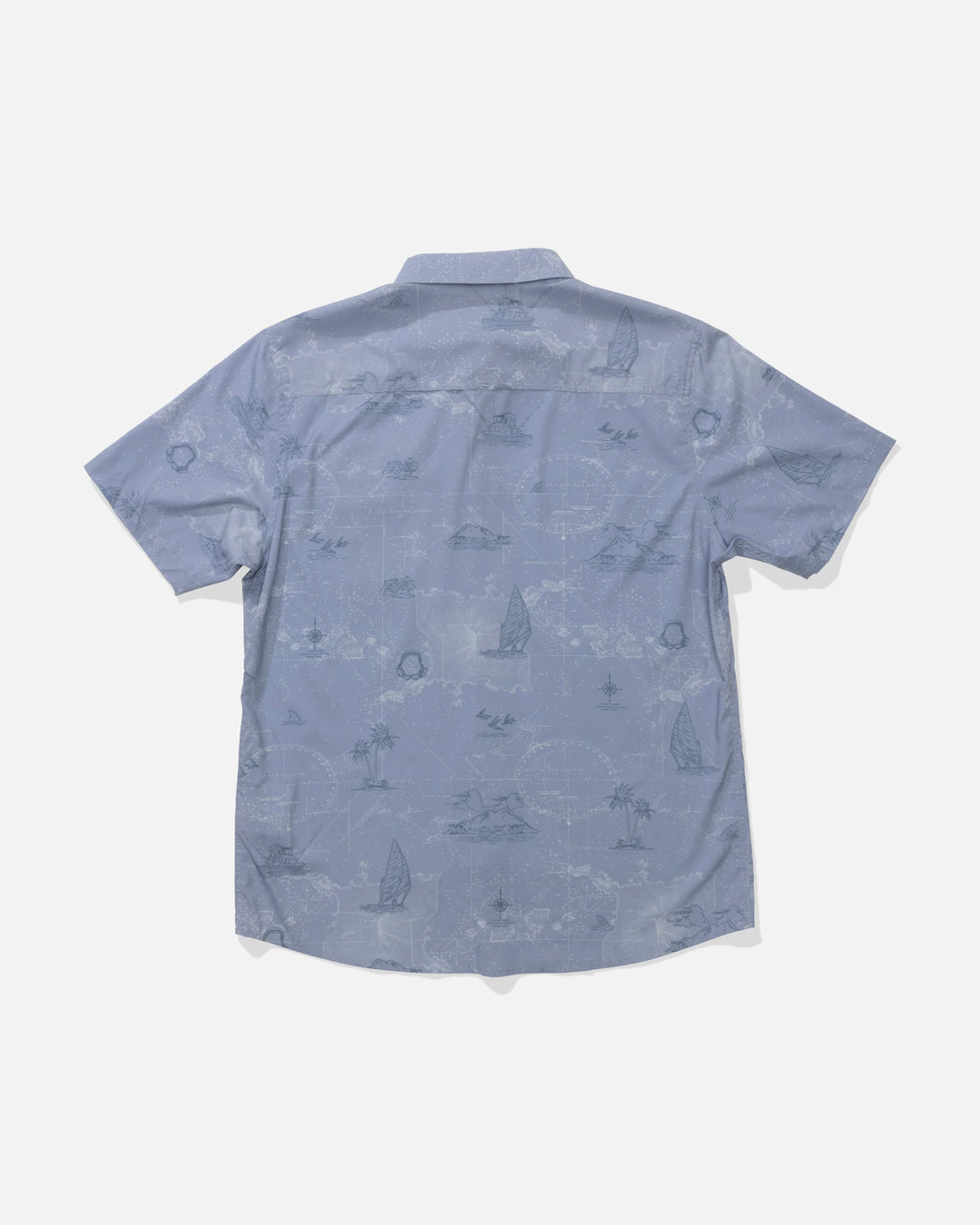 Salty Crew Men's Flagship UV Button Up - Tradewinds
