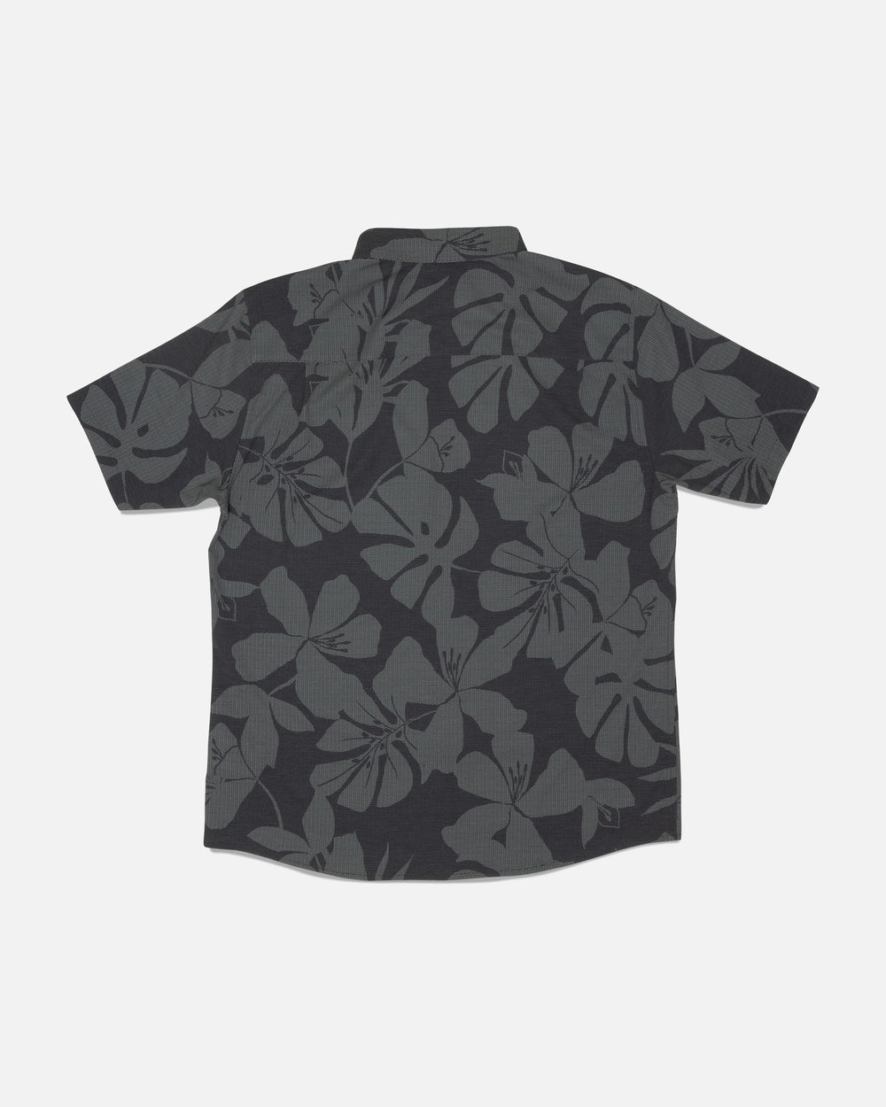 Salty Crew Men's Breezer Perforated Button Up - Black/Green - Sun Diego Boardshop