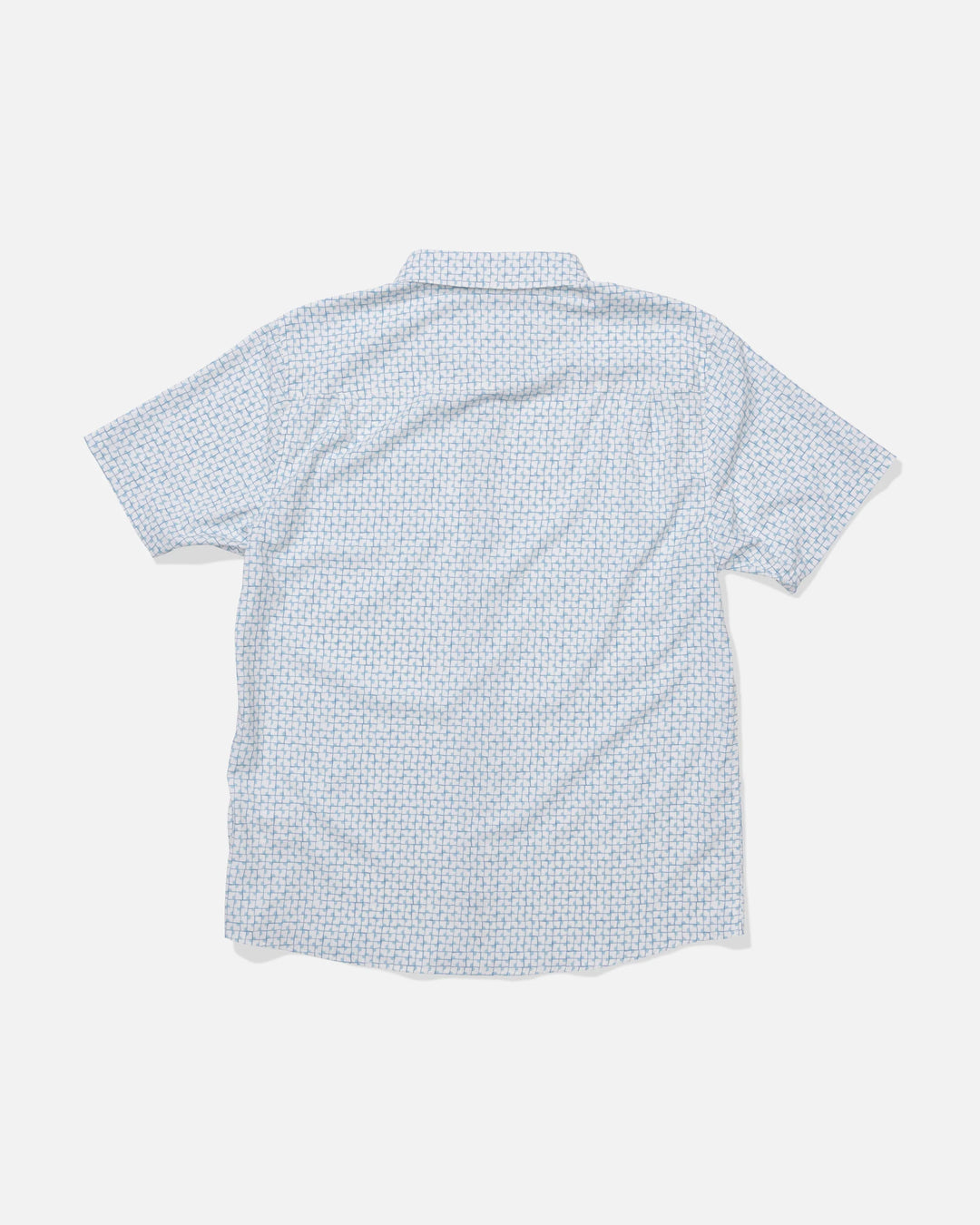 Salty Crew Men's Breezer Perforated Button Up - Off White