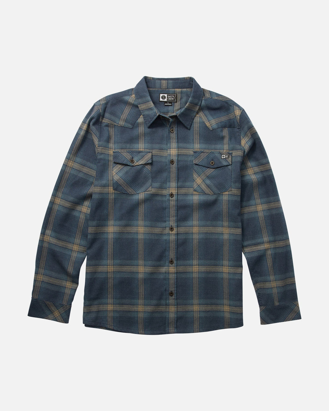 Salty Crew Ranchero Flannel - NAVY - Sun Diego Boardshop