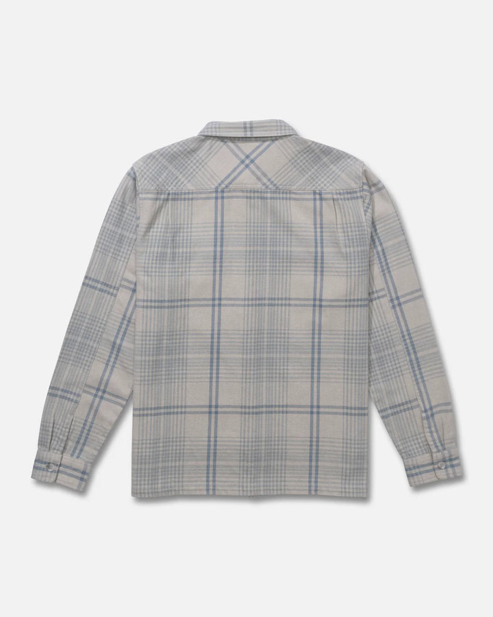 Salty Crew Windward Flannel - Light Grey
