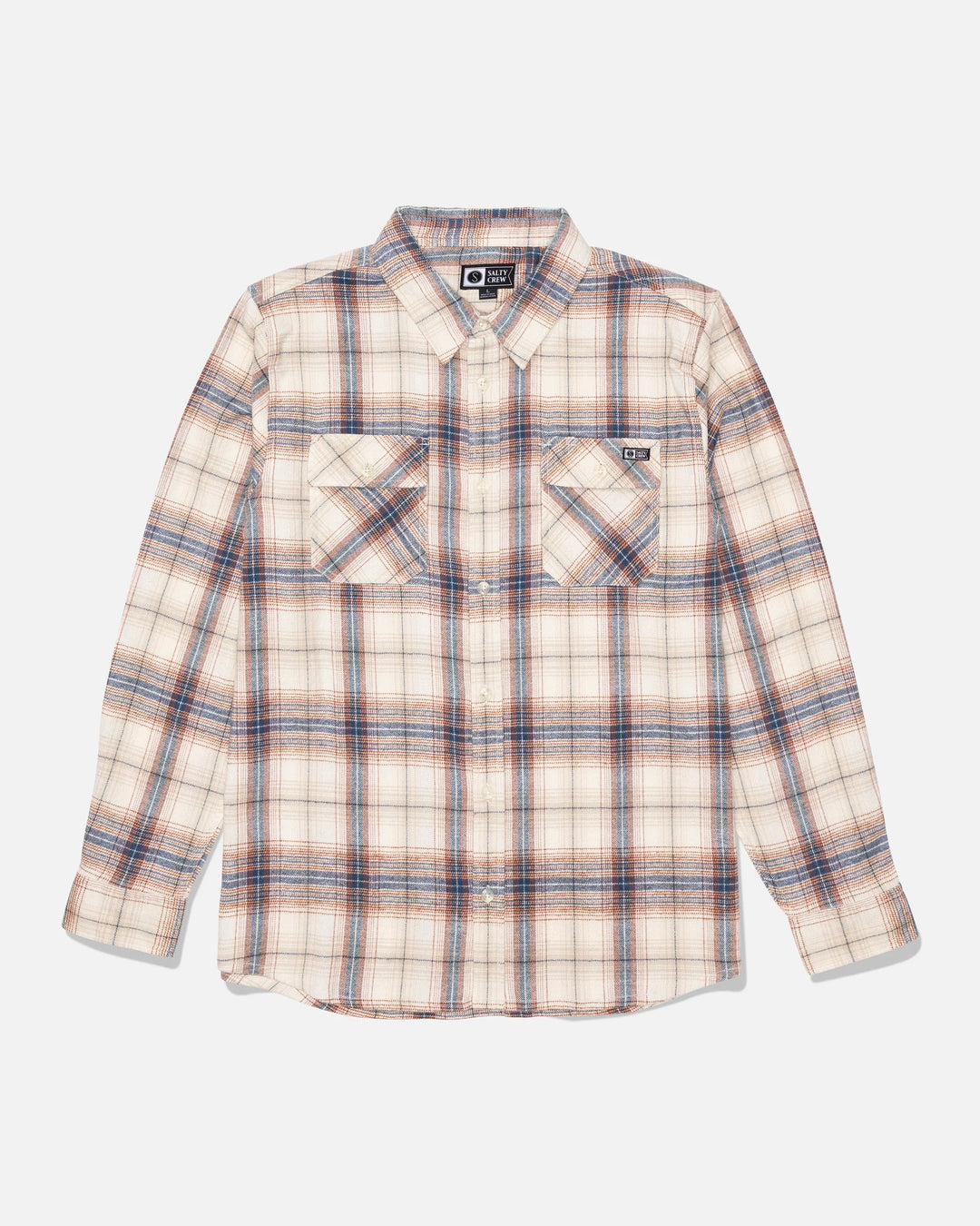 Salty Crew Men's Daybreak Flannel - Off White - Sun Diego Boardshop