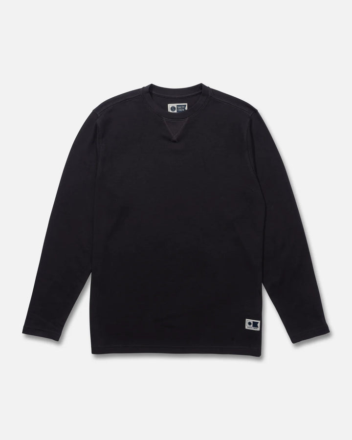 Salty Crew Cast Off Long Sleeve Thermal - Black - Sun Diego Boardshop