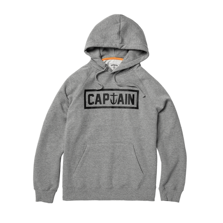 Captain Fin Co Shweaty Naval Pullover Hoodie - HEATHER GREY - Sun Diego Boardshop