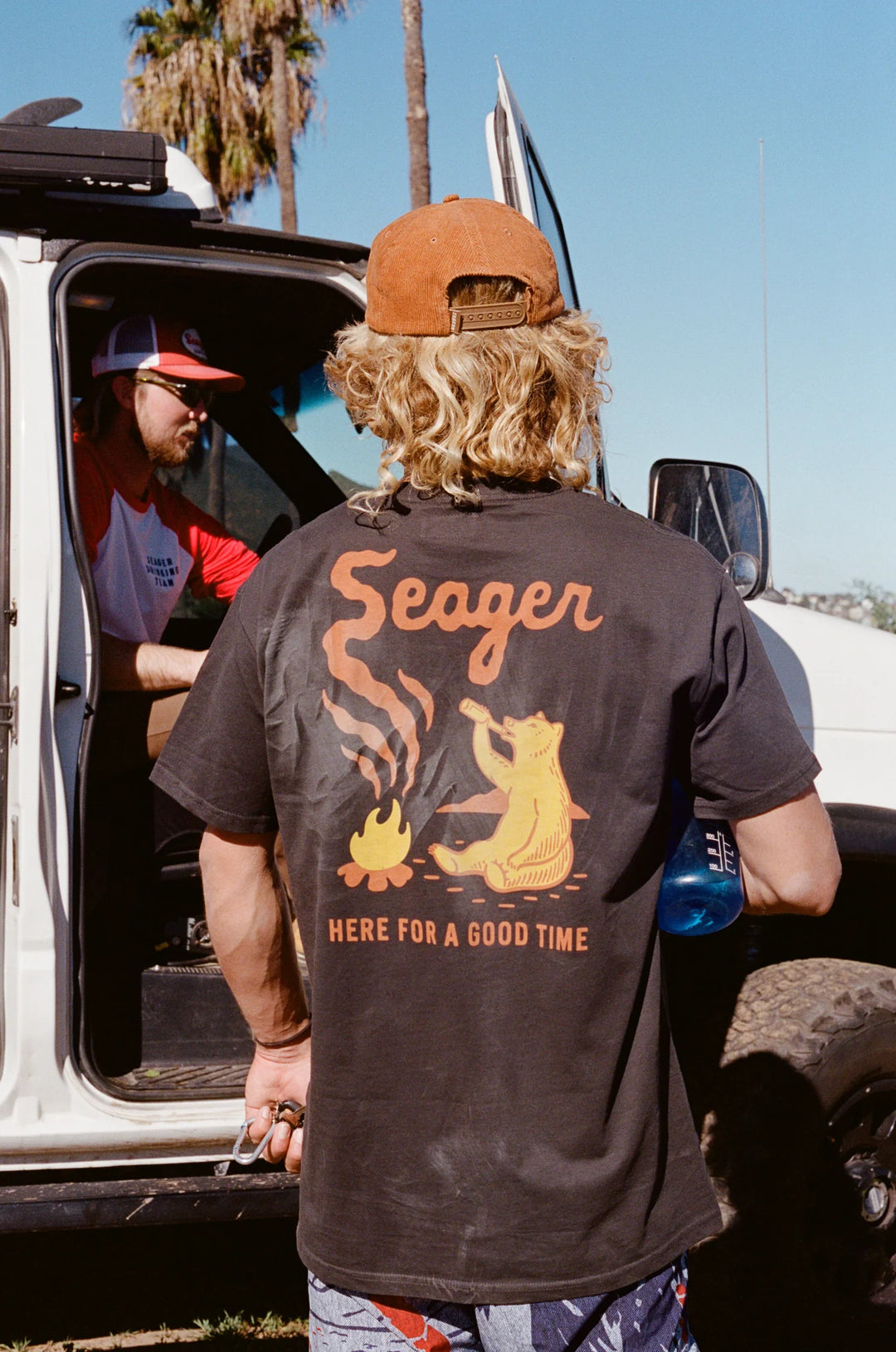 Seager Smokey Tee - COAL - Sun Diego Boardshop