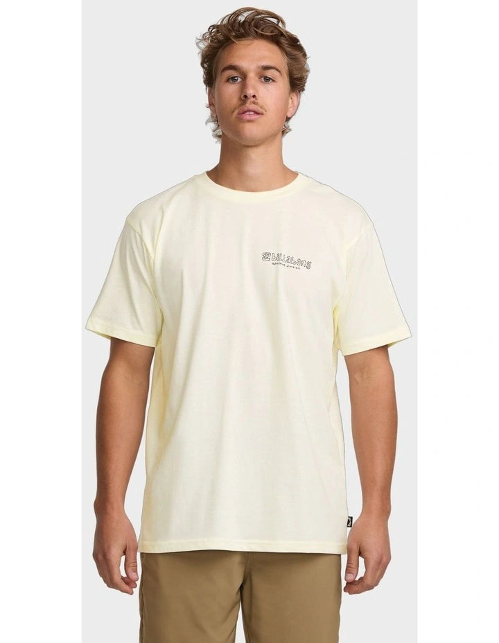 Billabong Make Tracks Adiv SS Tee - OFF WHITE - Sun Diego Boardshop