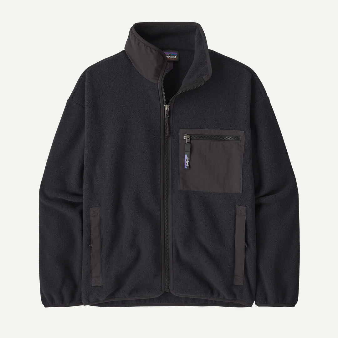 Patagonia Women's Synchilla Fleece Jacket - Black Solid - Sun Diego Boardshop