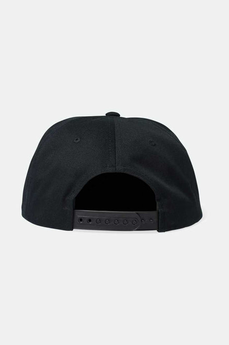 Brixton Norvell Snapback - BLACK - Sun Diego Boardshop