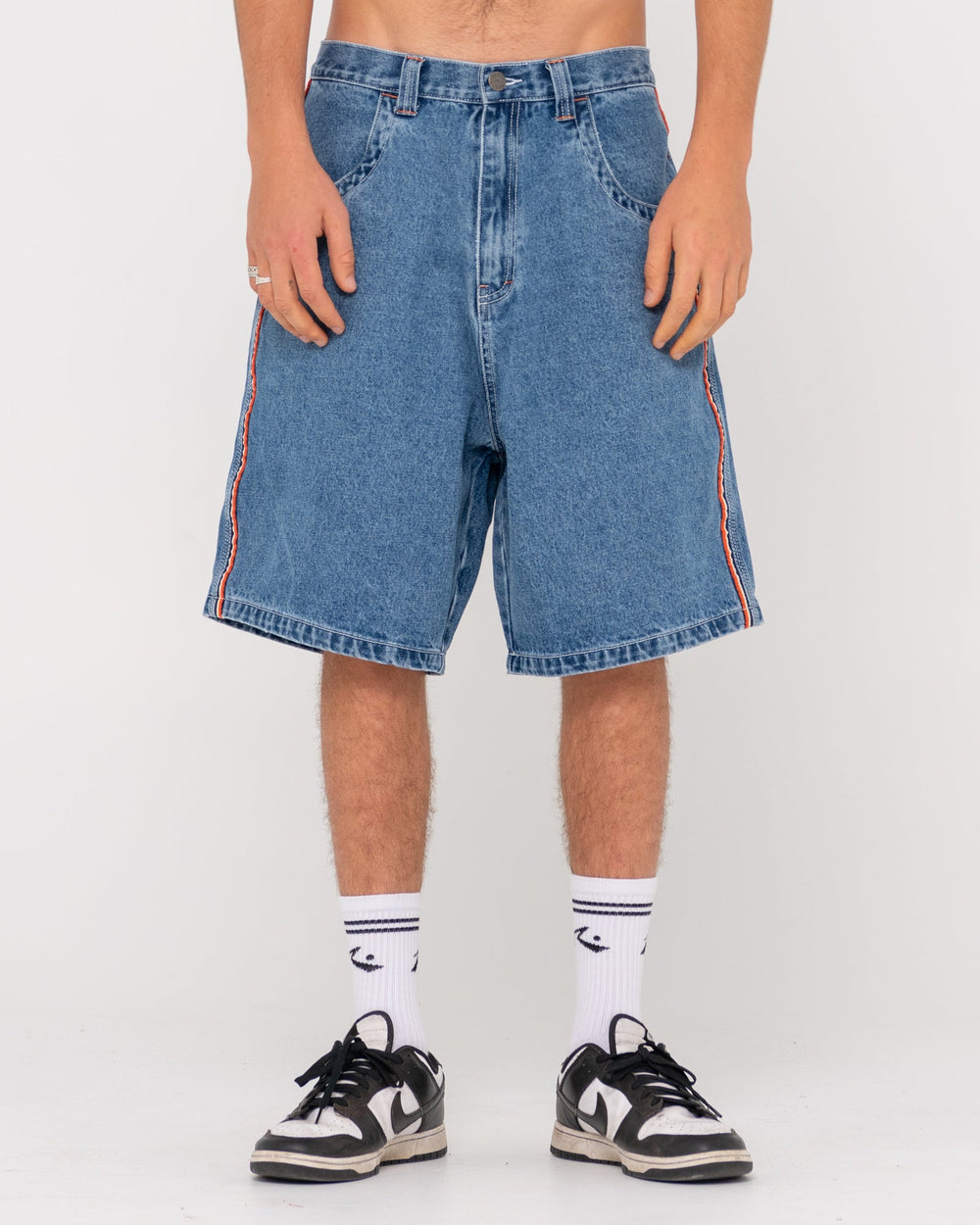 Rusty Flip Daddy 2.0 Jort - Middy Blue - Sun Diego Boardshop