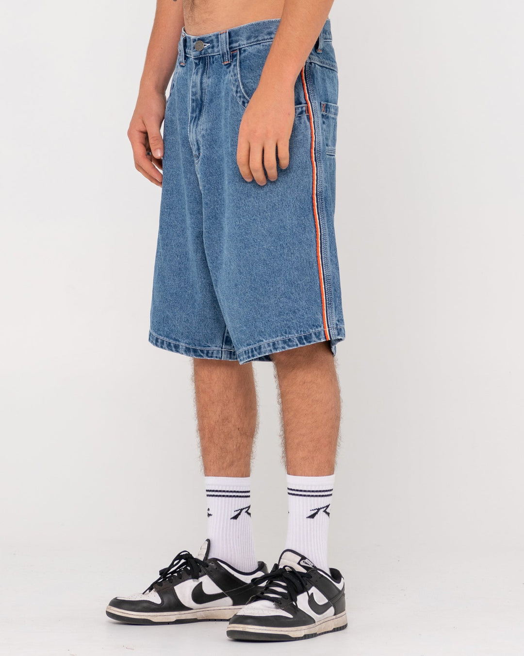 Rusty Flip Daddy 2.0 Jort - Middy Blue - Sun Diego Boardshop