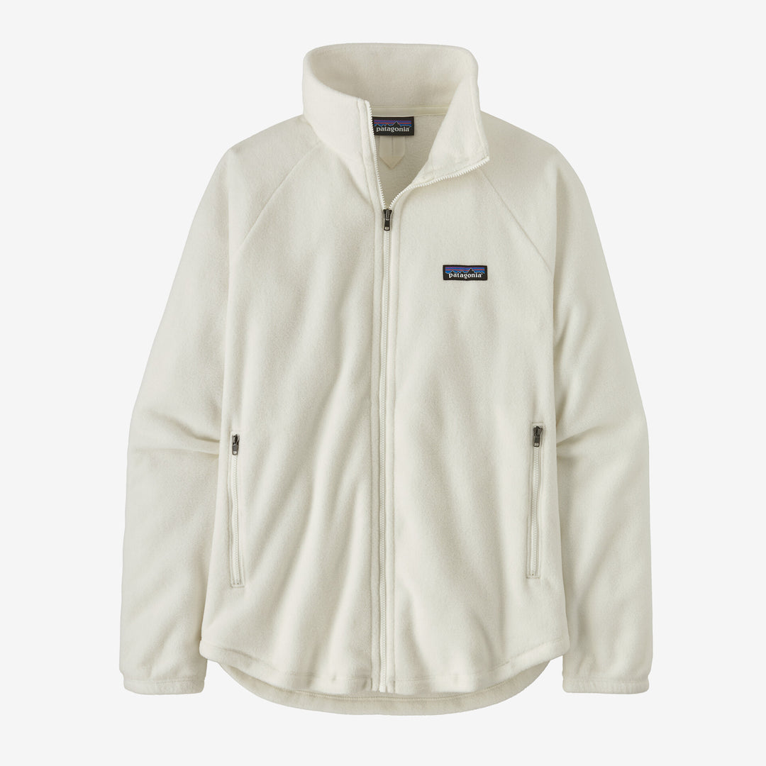 Patagonia Women's Classic Microdini Fleece Jacket - BIRCH WHITE - Sun Diego Boardshop