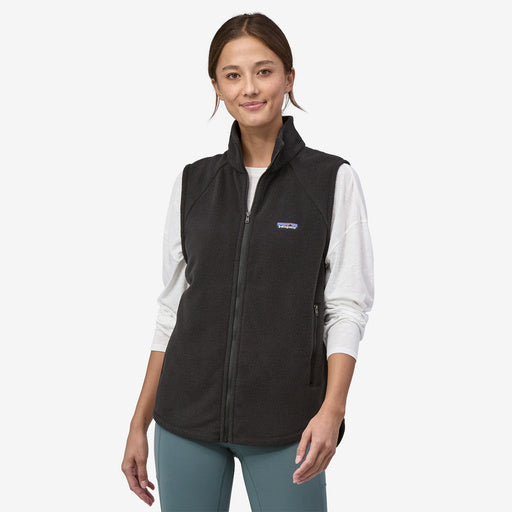 Patagonia Women's Classic Microdini Fleece Vest - Black - Sun Diego Boardshop