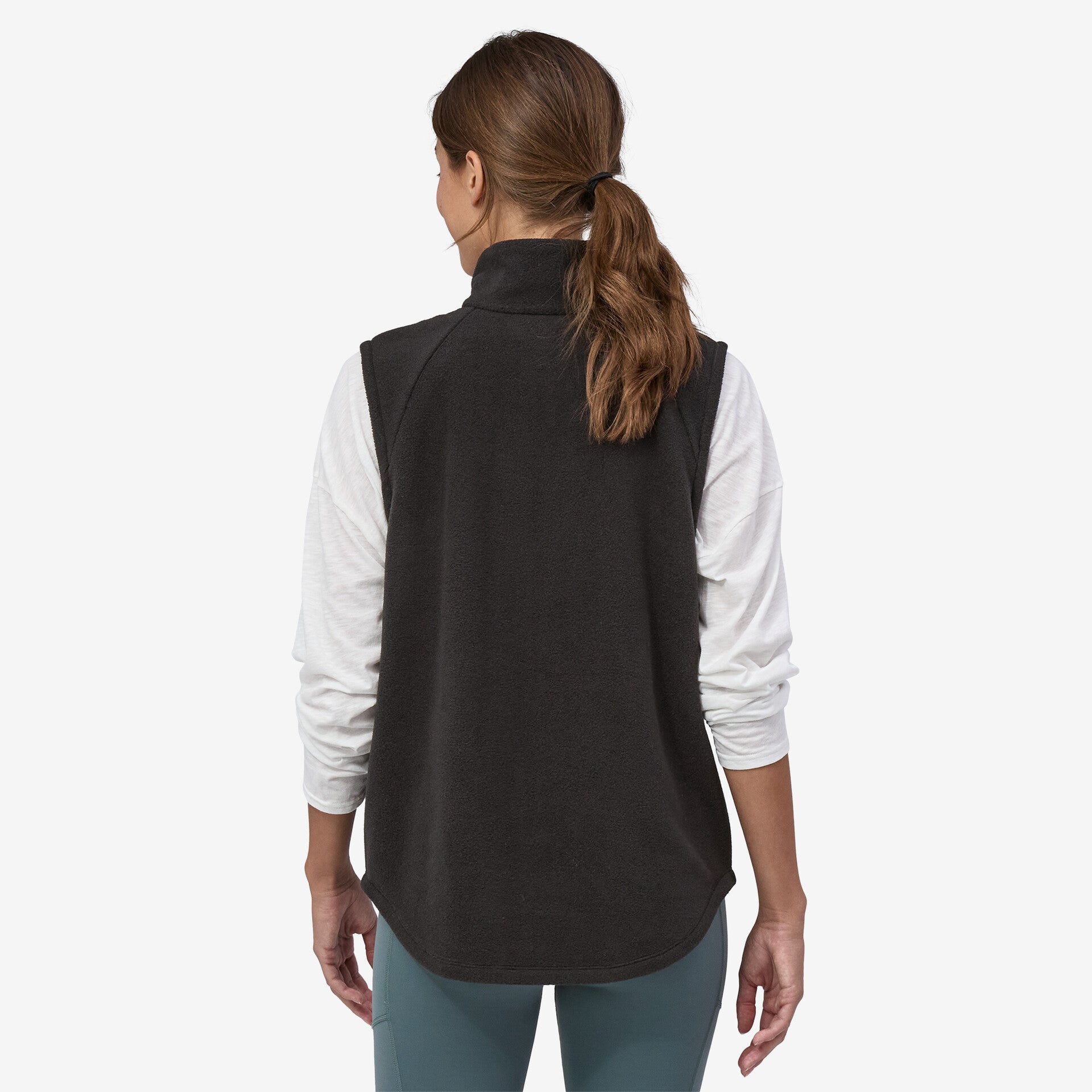 Patagonia Women's Classic Microdini Fleece Vest - Black | Sun