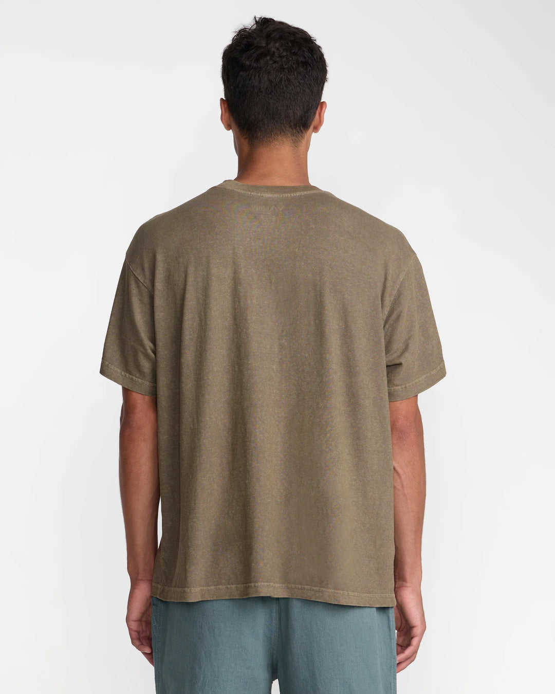 RVCA Men's VAcancy Pocket Tee - Mushroom - Sun Diego Boardshop