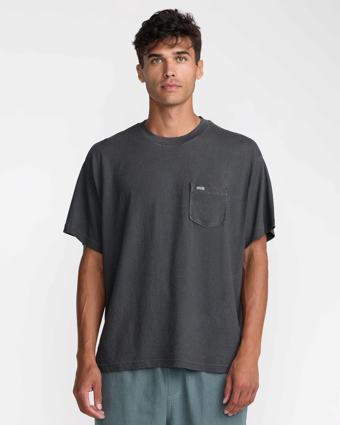 RVCA Men's VAcancy Pocket Tee - Pirate Black - Sun Diego Boardshop