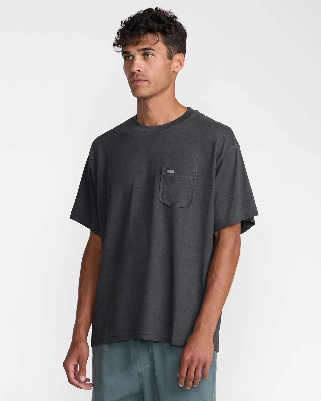 RVCA Men's VAcancy Pocket Tee - Pirate Black - Sun Diego Boardshop