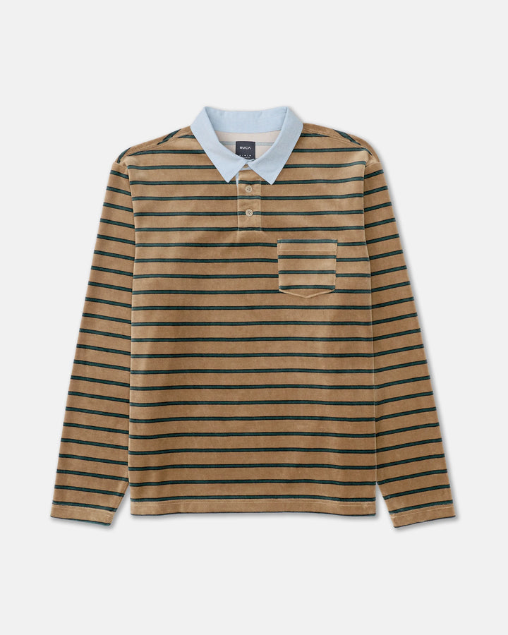 RVCA Men's Pile Long Sleeve Tee - Coyote - Sun Diego Boardshop