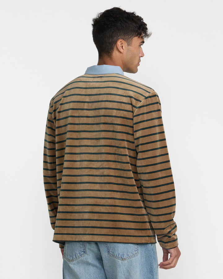 RVCA Men's Pile Long Sleeve Tee - Coyote - Sun Diego Boardshop
