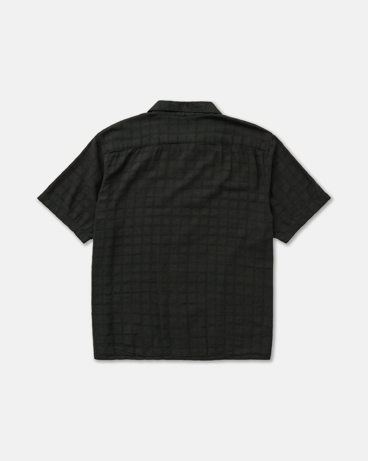 RVCA Men's VAcancy Short Sleeve Shirt - Pirate Black - Sun Diego Boardshop