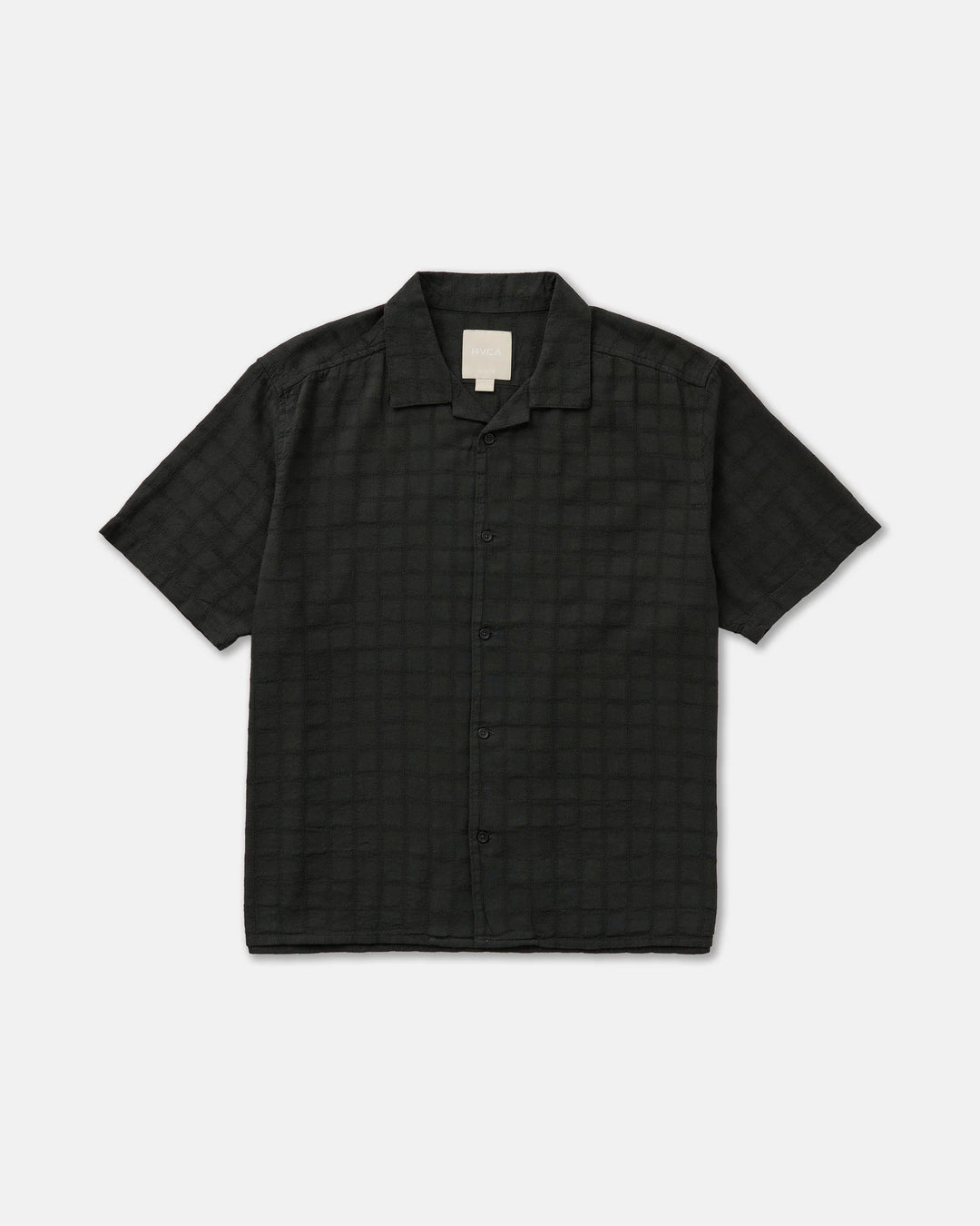 RVCA Men's VAcancy Short Sleeve Shirt - Pirate Black - Sun Diego Boardshop