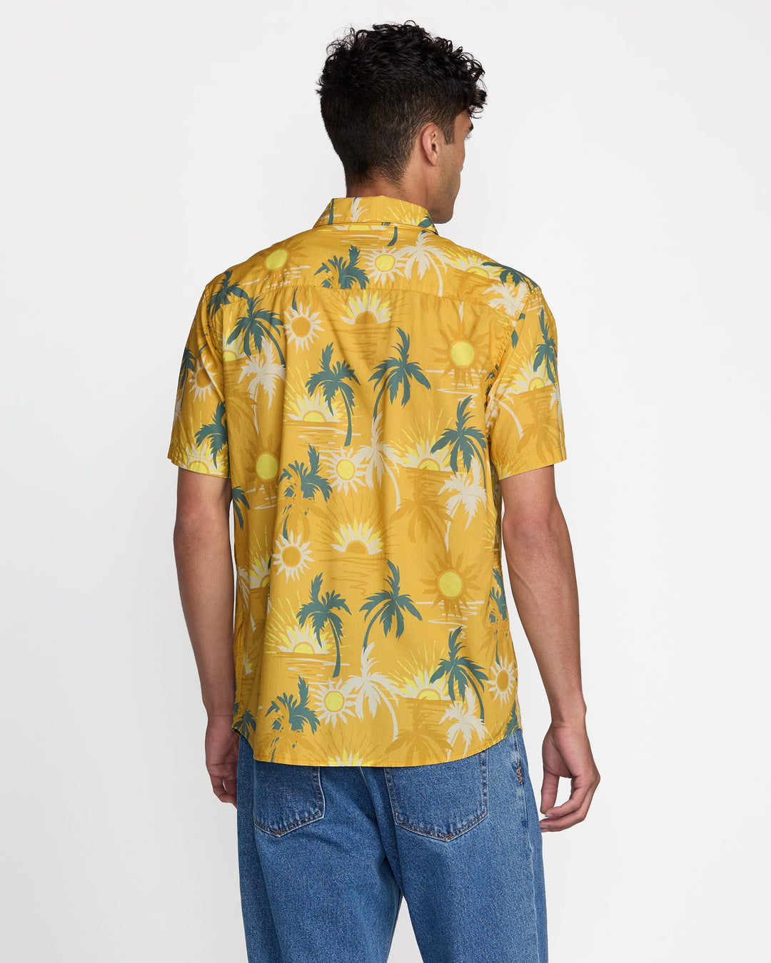 RVCA Exotica Ii Short Sleeve Shirt - Natural - Sun Diego Boardshop