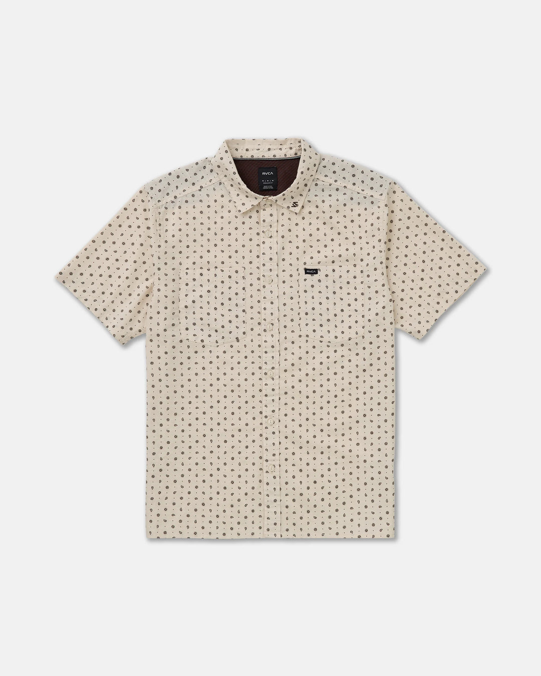RVCA Men's Breezy Short Sleeve Shirt - Ceramic - Sun Diego Boardshop