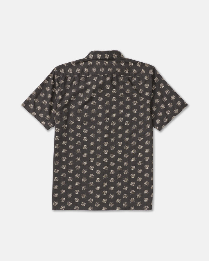 RVCA Men's Breezy Short Sleeve Shirt - Pirate Black - Sun Diego Boardshop