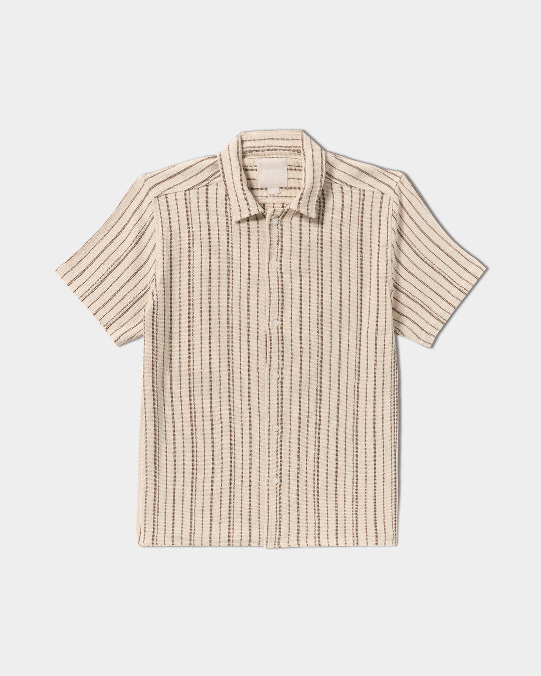 RVCA Vacancy Stripe Short Sleeve Shirt - Ceramic - Sun Diego Boardshop