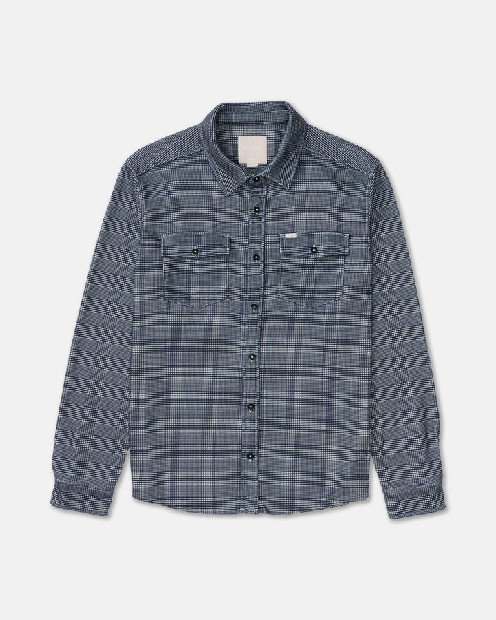 RVCA Men's VAcancy Flannel Long Sleeve Shirt - Ceramic - Sun Diego Boardshop