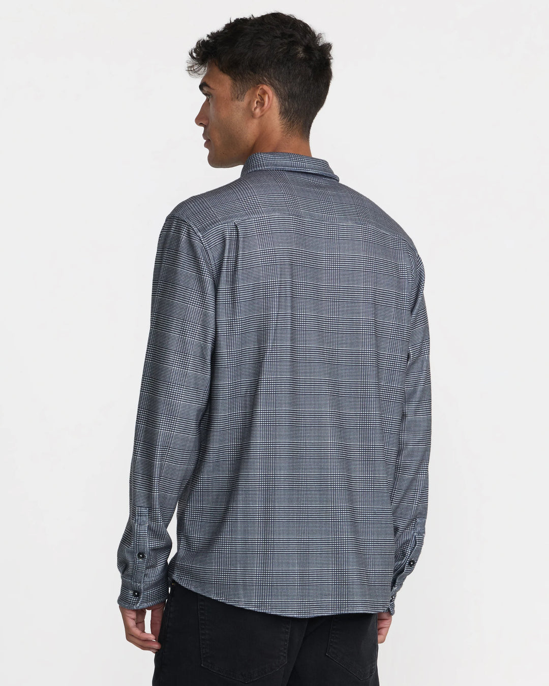 RVCA Men's VAcancy Flannel Long Sleeve Shirt - Ceramic - Sun Diego Boardshop