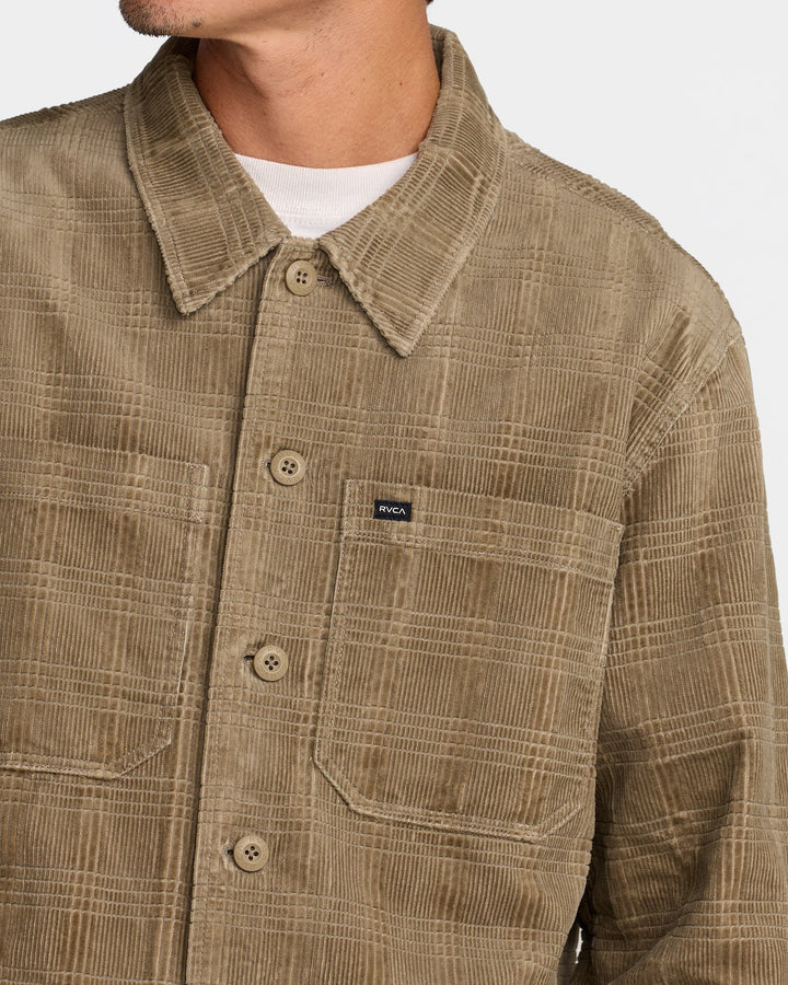 RVCA Adams Overshirt Jacket - Coyote - Sun Diego Boardshop