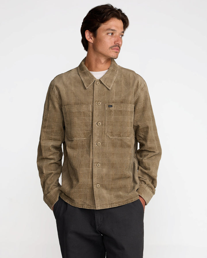 RVCA Adams Overshirt Jacket - Coyote - Sun Diego Boardshop