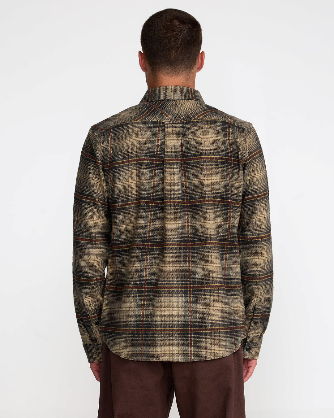 RVCA Hughes Flannel - Pirate Black - Sun Diego Boardshop