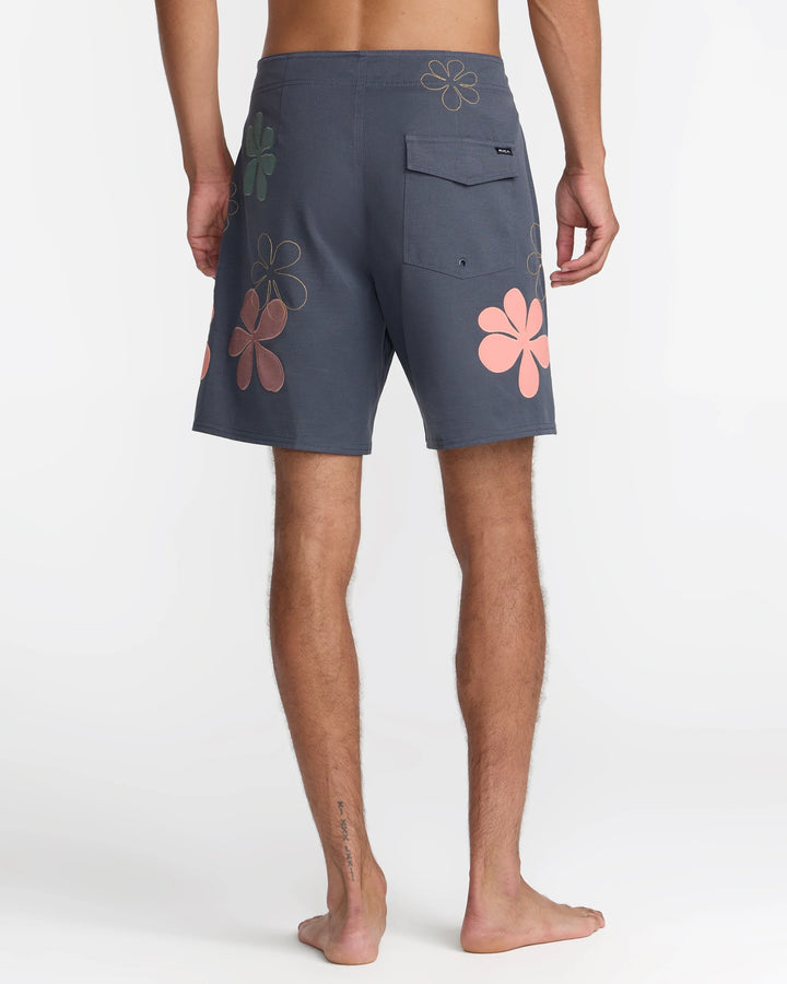 RVCA Men's Bryce Baker 18" Boardshort - Garage Blue - Sun Diego Boardshop