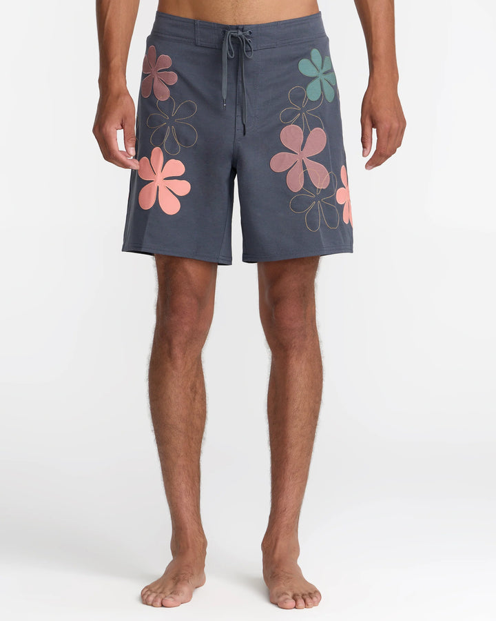 RVCA Men's Bryce Baker 18" Boardshort - Garage Blue - Sun Diego Boardshop