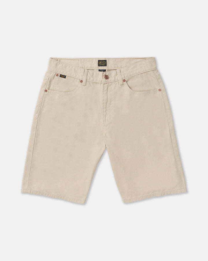 RVCA Men's Dayshift 5 Pocket Short 21" - Light Khaki - Sun Diego Boardshop