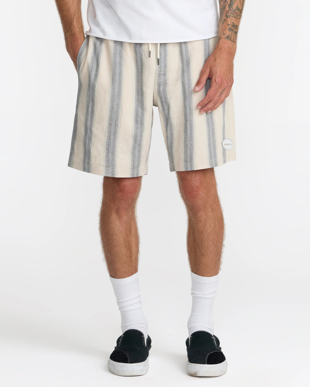 RVCA MEN'S SANDS ELASTIC 17" SHORT - CERAMIC