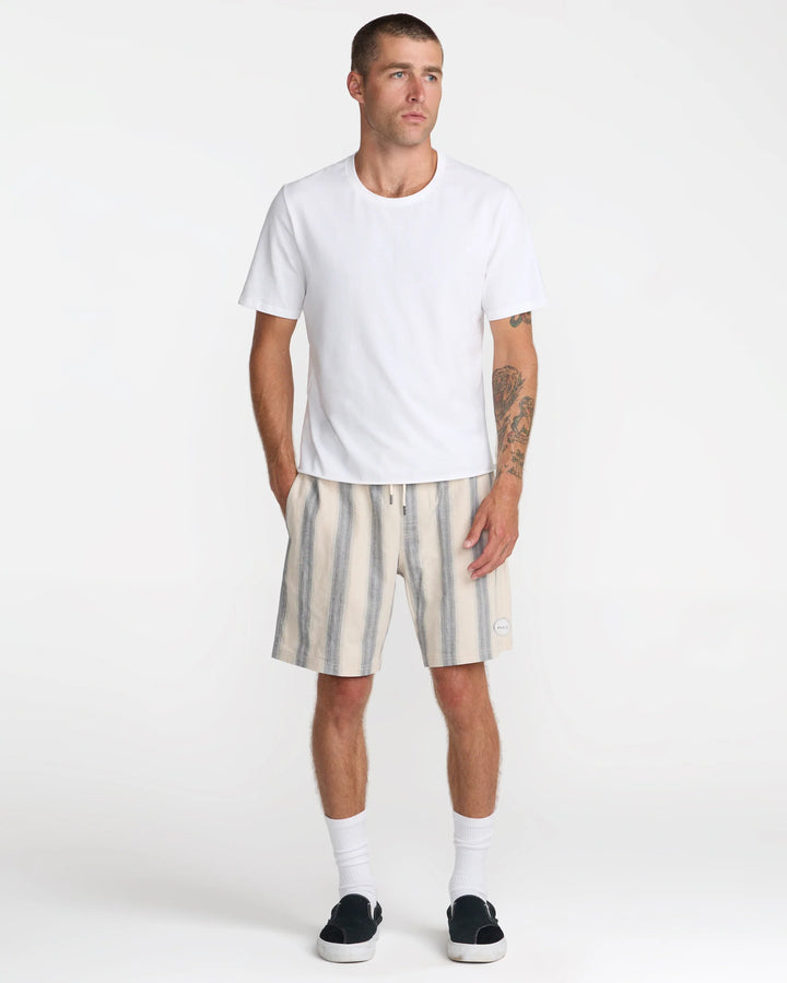 RVCA MEN'S SANDS ELASTIC 17" SHORT - CERAMIC